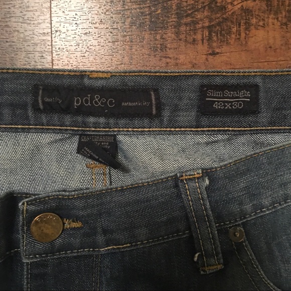 PD&C men’s jeans 42x30 - Picture 2 of 3